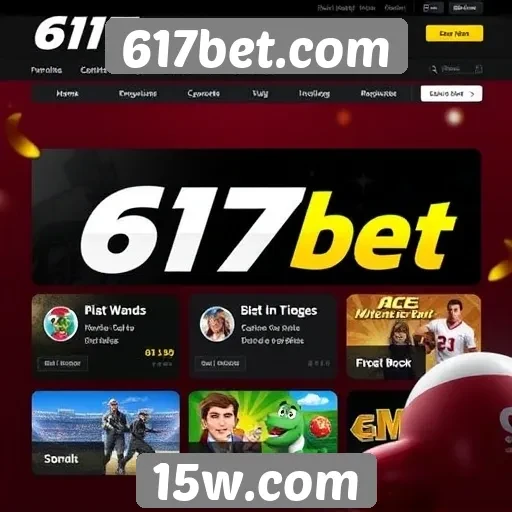 Exploração das funcionalidades do site 617bet