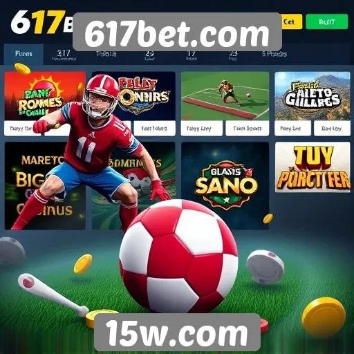 Visão geral das ofertas de jogos em 617bet.com