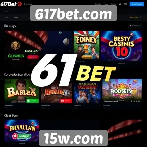 617bet.com oferece diversas opções de jogos online